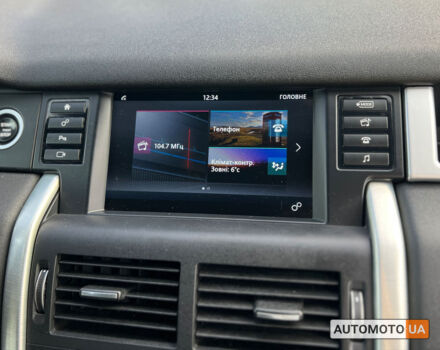 Черный Ленд Ровер Discovery Sport, объемом двигателя 2 л и пробегом 120 тыс. км за 17999 $, фото 10 на Automoto.ua
