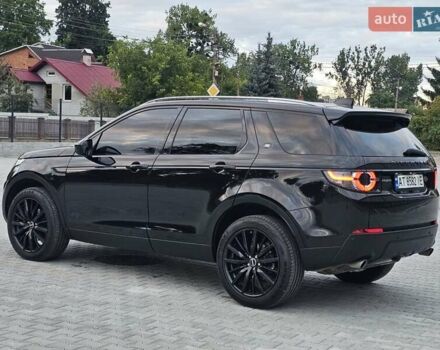 Черный Ленд Ровер Discovery Sport, объемом двигателя 2 л и пробегом 214 тыс. км за 18999 $, фото 7 на Automoto.ua