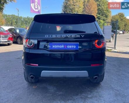 Черный Ленд Ровер Discovery Sport, объемом двигателя 2 л и пробегом 211 тыс. км за 21500 $, фото 5 на Automoto.ua