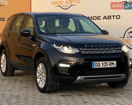 Черный Ленд Ровер Discovery Sport, объемом двигателя 2.2 л и пробегом 220 тыс. км за 17700 $, фото 6 на Automoto.ua