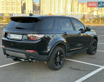 Черный Ленд Ровер Discovery Sport, объемом двигателя 2 л и пробегом 129 тыс. км за 16900 $, фото 4 на Automoto.ua