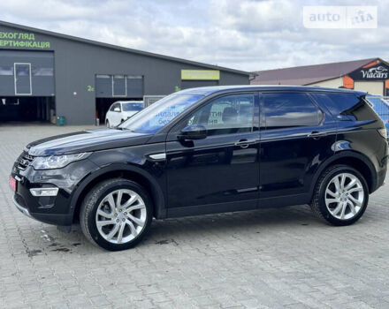 Черный Ленд Ровер Discovery Sport, объемом двигателя 2 л и пробегом 161 тыс. км за 23299 $, фото 5 на Automoto.ua