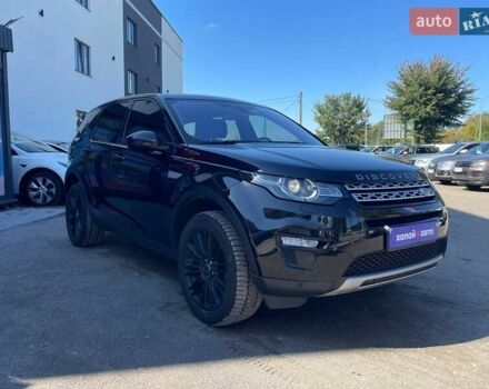 Черный Ленд Ровер Discovery Sport, объемом двигателя 2 л и пробегом 211 тыс. км за 21500 $, фото 2 на Automoto.ua