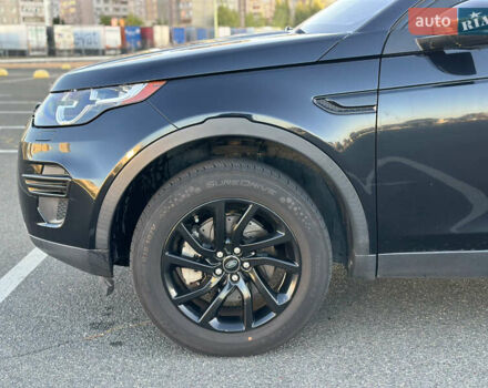 Черный Ленд Ровер Discovery Sport, объемом двигателя 2 л и пробегом 129 тыс. км за 16900 $, фото 14 на Automoto.ua
