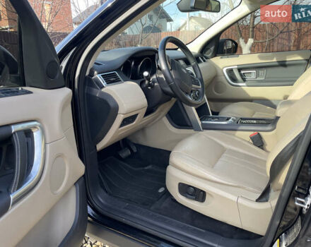 Черный Ленд Ровер Discovery Sport, объемом двигателя 2 л и пробегом 110 тыс. км за 17400 $, фото 11 на Automoto.ua