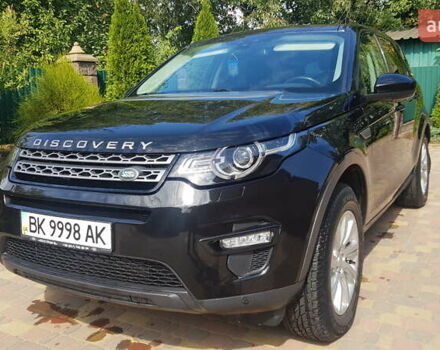 Черный Ленд Ровер Discovery Sport, объемом двигателя 2.18 л и пробегом 220 тыс. км за 18300 $, фото 14 на Automoto.ua