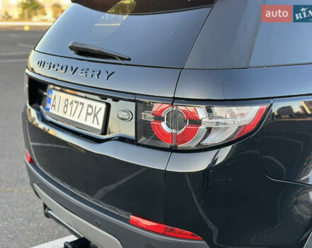 Черный Ленд Ровер Discovery Sport, объемом двигателя 2 л и пробегом 129 тыс. км за 16900 $, фото 11 на Automoto.ua