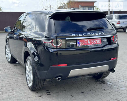 Черный Ленд Ровер Discovery Sport, объемом двигателя 2 л и пробегом 161 тыс. км за 23299 $, фото 12 на Automoto.ua