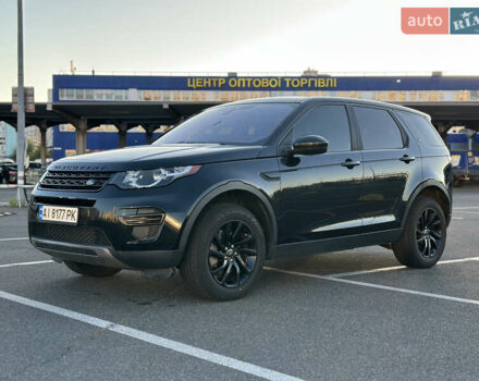 Черный Ленд Ровер Discovery Sport, объемом двигателя 2 л и пробегом 129 тыс. км за 16900 $, фото 7 на Automoto.ua