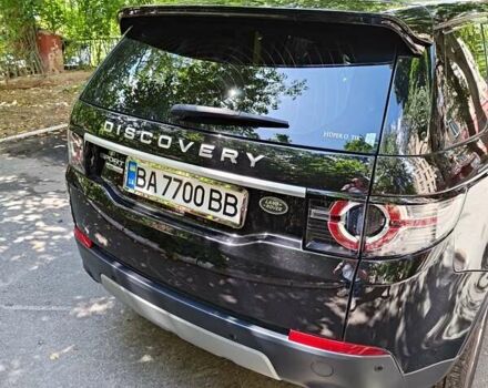 Черный Ленд Ровер Discovery Sport, объемом двигателя 2 л и пробегом 193 тыс. км за 17900 $, фото 10 на Automoto.ua