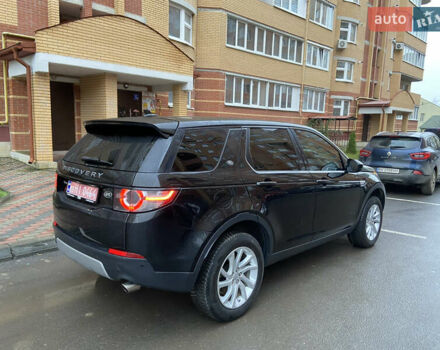 Черный Ленд Ровер Discovery Sport, объемом двигателя 2 л и пробегом 200 тыс. км за 16850 $, фото 6 на Automoto.ua