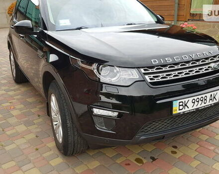 Черный Ленд Ровер Discovery Sport, объемом двигателя 2.18 л и пробегом 220 тыс. км за 18300 $, фото 5 на Automoto.ua