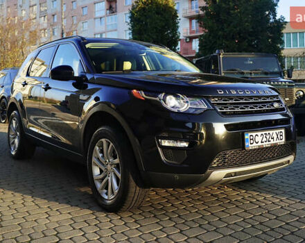 Чорний Ленд Ровер Discovery Sport, об'ємом двигуна 2 л та пробігом 133 тис. км за 18500 $, фото 1 на Automoto.ua