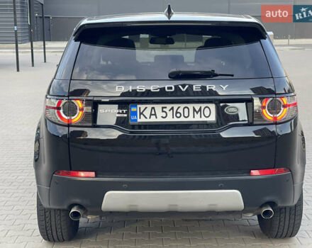 Черный Ленд Ровер Discovery Sport, объемом двигателя 2 л и пробегом 107 тыс. км за 22500 $, фото 9 на Automoto.ua