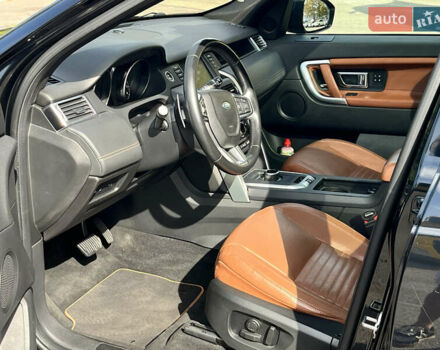 Черный Ленд Ровер Discovery Sport, объемом двигателя 2 л и пробегом 96 тыс. км за 20000 $, фото 33 на Automoto.ua