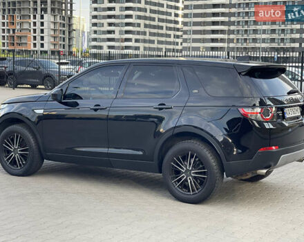 Черный Ленд Ровер Discovery Sport, объемом двигателя 2 л и пробегом 107 тыс. км за 22500 $, фото 7 на Automoto.ua