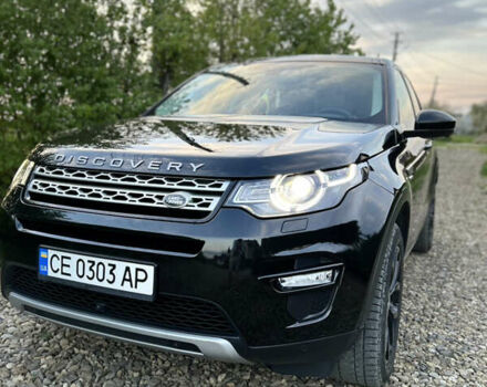 Черный Ленд Ровер Discovery Sport, объемом двигателя 2 л и пробегом 130 тыс. км за 26800 $, фото 1 на Automoto.ua