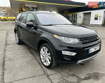 Черный Ленд Ровер Discovery Sport, объемом двигателя 2 л и пробегом 99 тыс. км за 19000 $, фото 12 на Automoto.ua