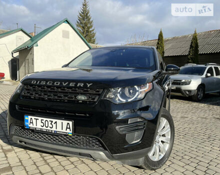 Черный Ленд Ровер Discovery Sport, объемом двигателя 2 л и пробегом 118 тыс. км за 24700 $, фото 1 на Automoto.ua