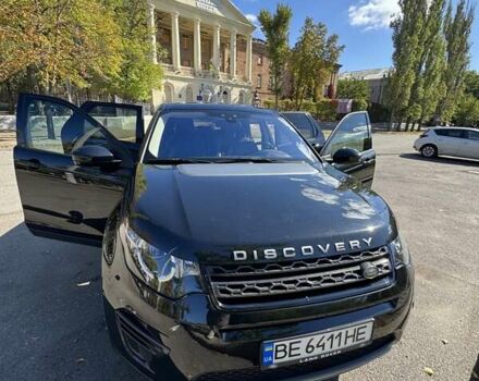 Черный Ленд Ровер Discovery Sport, объемом двигателя 2 л и пробегом 125 тыс. км за 20000 $, фото 5 на Automoto.ua