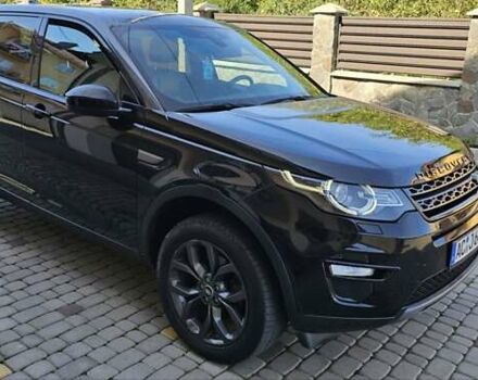 Чорний Ленд Ровер Discovery Sport, об'ємом двигуна 2 л та пробігом 220 тис. км за 18750 $, фото 7 на Automoto.ua