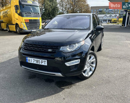 Черный Ленд Ровер Discovery Sport, объемом двигателя 2 л и пробегом 96 тыс. км за 20000 $, фото 5 на Automoto.ua