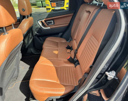 Черный Ленд Ровер Discovery Sport, объемом двигателя 2 л и пробегом 96 тыс. км за 20000 $, фото 49 на Automoto.ua