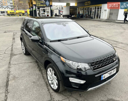 Черный Ленд Ровер Discovery Sport, объемом двигателя 2 л и пробегом 99 тыс. км за 19000 $, фото 13 на Automoto.ua