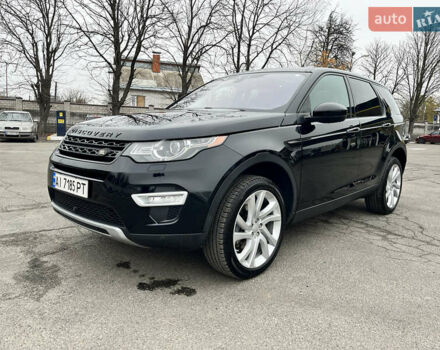 Черный Ленд Ровер Discovery Sport, объемом двигателя 2 л и пробегом 99 тыс. км за 19000 $, фото 6 на Automoto.ua