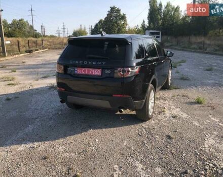 Черный Ленд Ровер Discovery Sport, объемом двигателя 2 л и пробегом 110 тыс. км за 17999 $, фото 7 на Automoto.ua
