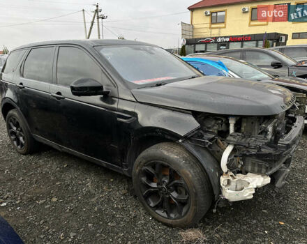 Черный Ленд Ровер Discovery Sport, объемом двигателя 2 л и пробегом 184 тыс. км за 11500 $, фото 1 на Automoto.ua