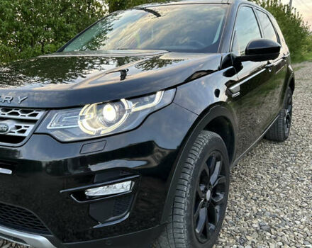 Черный Ленд Ровер Discovery Sport, объемом двигателя 2 л и пробегом 130 тыс. км за 26800 $, фото 2 на Automoto.ua