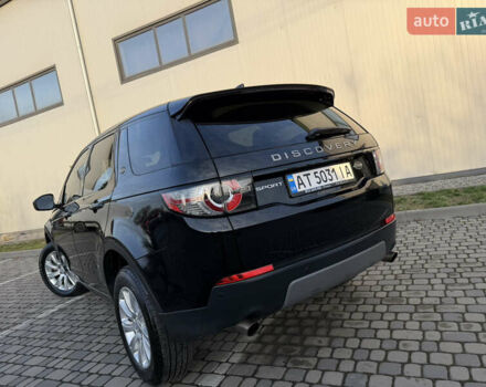 Черный Ленд Ровер Discovery Sport, объемом двигателя 2 л и пробегом 119 тыс. км за 18950 $, фото 18 на Automoto.ua