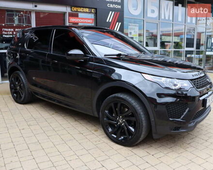 Черный Ленд Ровер Discovery Sport, объемом двигателя 2 л и пробегом 92 тыс. км за 20900 $, фото 7 на Automoto.ua