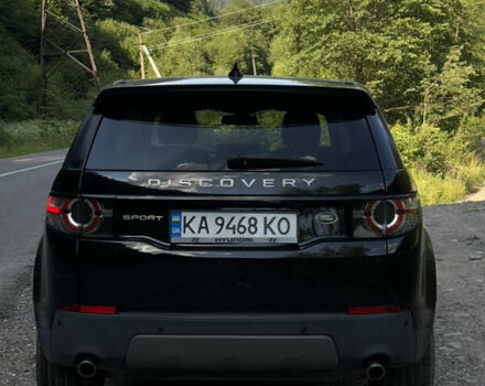 Черный Ленд Ровер Discovery Sport, объемом двигателя 2 л и пробегом 135 тыс. км за 19900 $, фото 3 на Automoto.ua