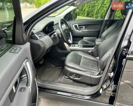Черный Ленд Ровер Discovery Sport, объемом двигателя 2 л и пробегом 126 тыс. км за 23200 $, фото 15 на Automoto.ua