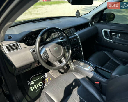 Черный Ленд Ровер Discovery Sport, объемом двигателя 2 л и пробегом 126 тыс. км за 21300 $, фото 7 на Automoto.ua