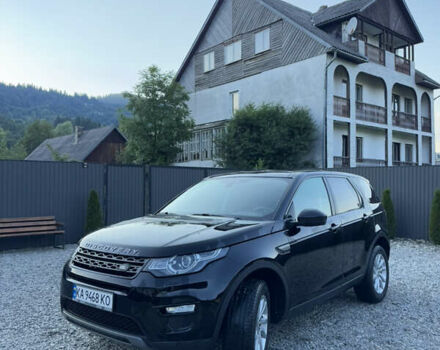 Черный Ленд Ровер Discovery Sport, объемом двигателя 2 л и пробегом 135 тыс. км за 19900 $, фото 2 на Automoto.ua