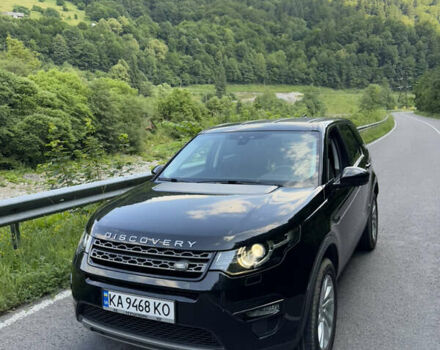 Черный Ленд Ровер Discovery Sport, объемом двигателя 2 л и пробегом 135 тыс. км за 19900 $, фото 1 на Automoto.ua