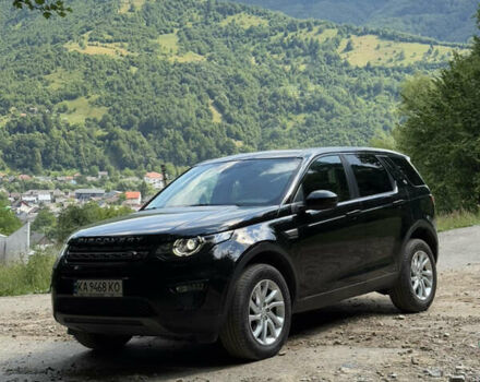 Черный Ленд Ровер Discovery Sport, объемом двигателя 2 л и пробегом 135 тыс. км за 19900 $, фото 4 на Automoto.ua