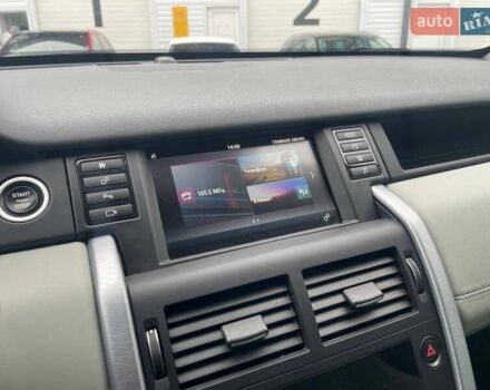 Черный Ленд Ровер Discovery Sport, объемом двигателя 2 л и пробегом 73 тыс. км за 18500 $, фото 21 на Automoto.ua