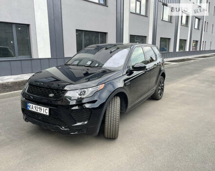 Черный Ленд Ровер Discovery Sport, объемом двигателя 2 л и пробегом 40 тыс. км за 28200 $, фото 1 на Automoto.ua