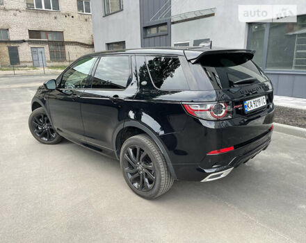 Черный Ленд Ровер Discovery Sport, объемом двигателя 2 л и пробегом 40 тыс. км за 28200 $, фото 3 на Automoto.ua