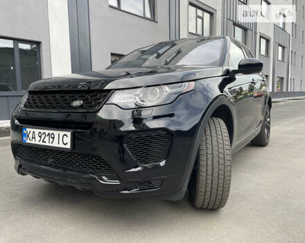 Черный Ленд Ровер Discovery Sport, объемом двигателя 2 л и пробегом 40 тыс. км за 28200 $, фото 10 на Automoto.ua