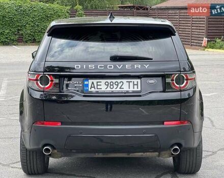 Черный Ленд Ровер Discovery Sport, объемом двигателя 2 л и пробегом 126 тыс. км за 23200 $, фото 10 на Automoto.ua