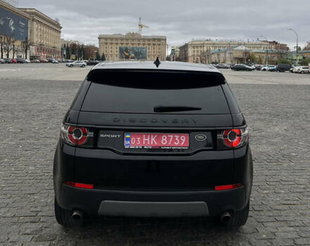 Черный Ленд Ровер Discovery Sport, объемом двигателя 2 л и пробегом 200 тыс. км за 18000 $, фото 5 на Automoto.ua