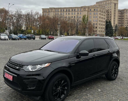 Черный Ленд Ровер Discovery Sport, объемом двигателя 2 л и пробегом 200 тыс. км за 18000 $, фото 3 на Automoto.ua
