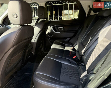 Черный Ленд Ровер Discovery Sport, объемом двигателя 2 л и пробегом 81 тыс. км за 20990 $, фото 15 на Automoto.ua