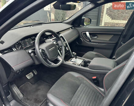 Черный Ленд Ровер Discovery Sport, объемом двигателя 2 л и пробегом 65 тыс. км за 26999 $, фото 9 на Automoto.ua
