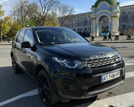 Черный Ленд Ровер Discovery Sport, объемом двигателя 2 л и пробегом 81 тыс. км за 20990 $, фото 2 на Automoto.ua